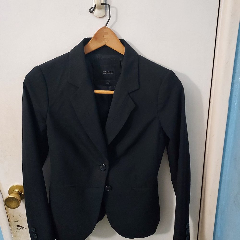 Women's, The Limited Blazer, Black, Size O
